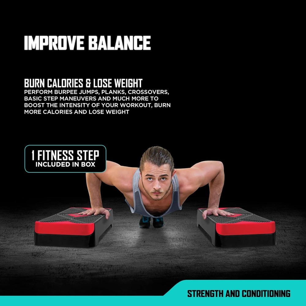 RBX Fitness Step Multi Level Platform