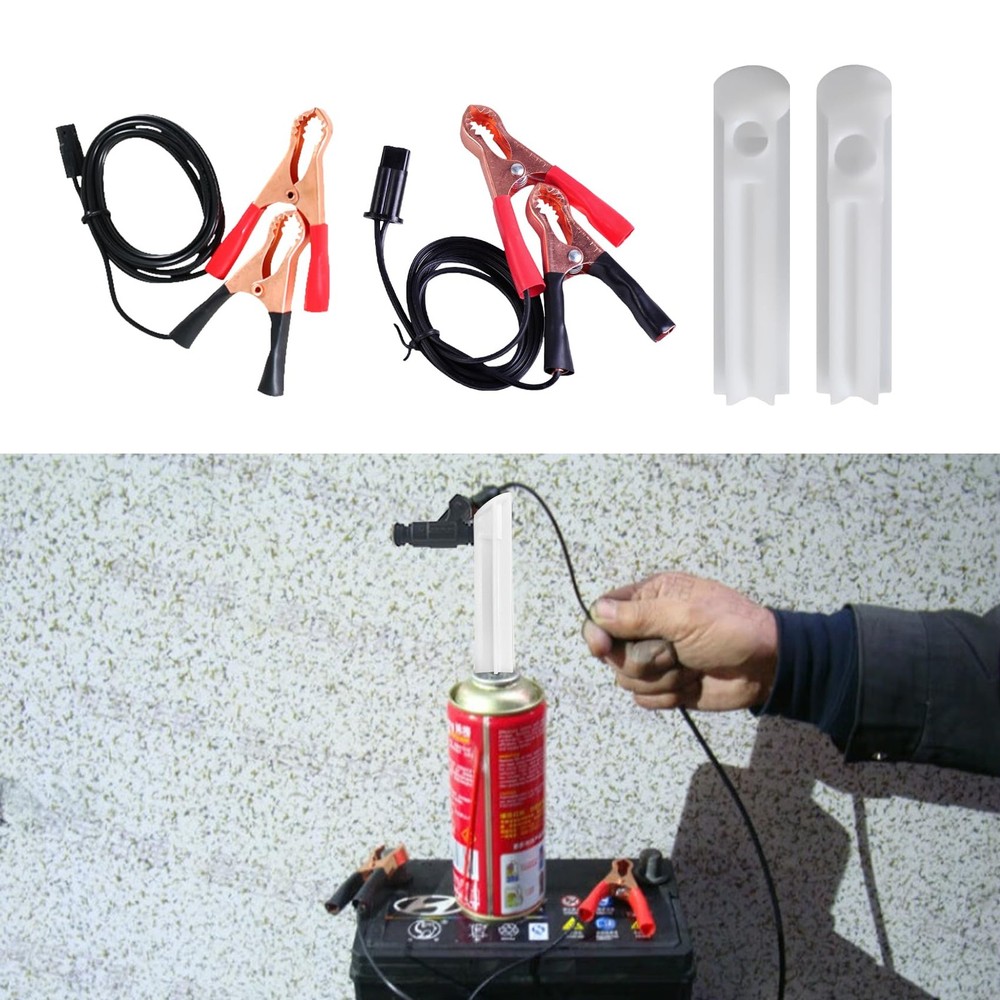 PACLVIO 4Pcs Fuel Injector Cleaner Kit, Universal Flush...