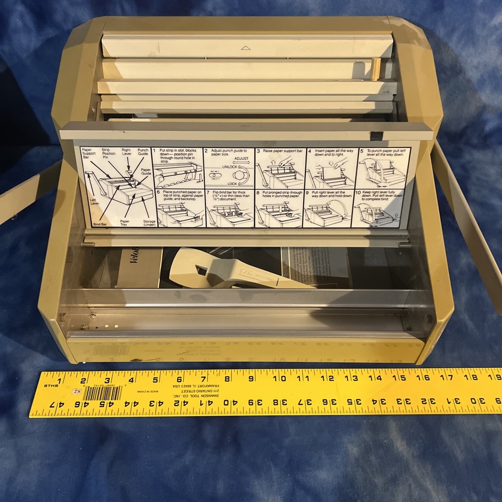 Velobind model 111 (one eleven) binder