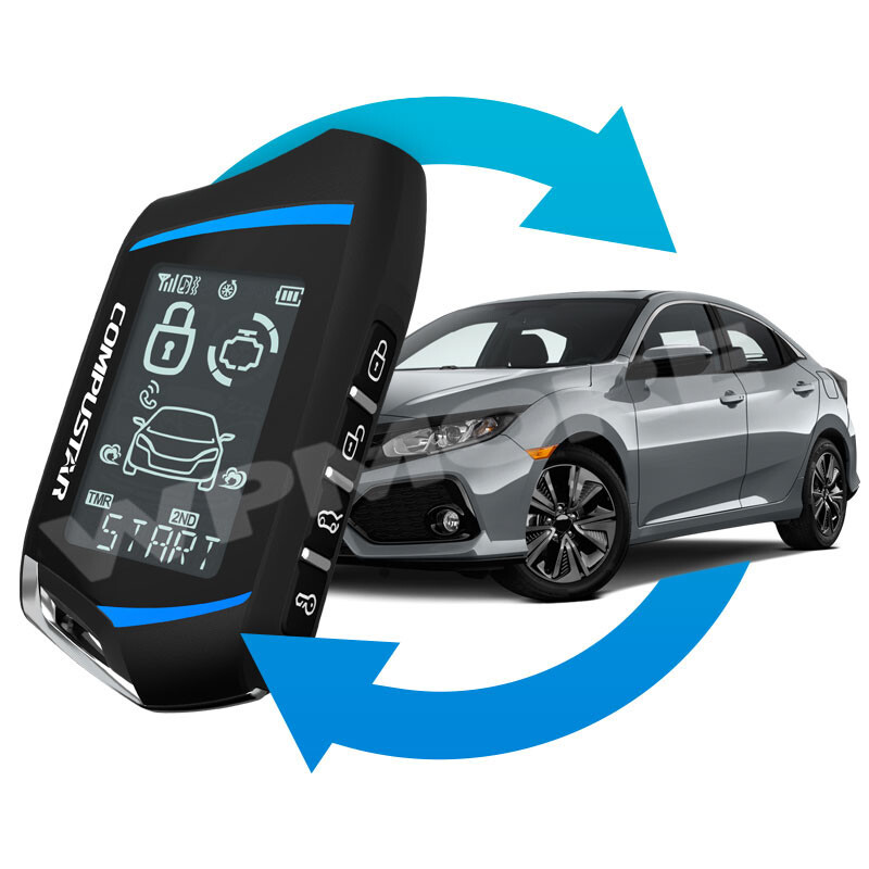 Compustar CS7900-AS T9 2-Way Remote Start Security + Drone X1-LTE + Blade-AL