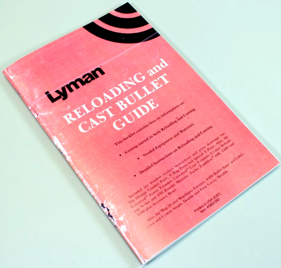 Lyman T-Mag Press Reloading Owners User Manual Instructions Operators