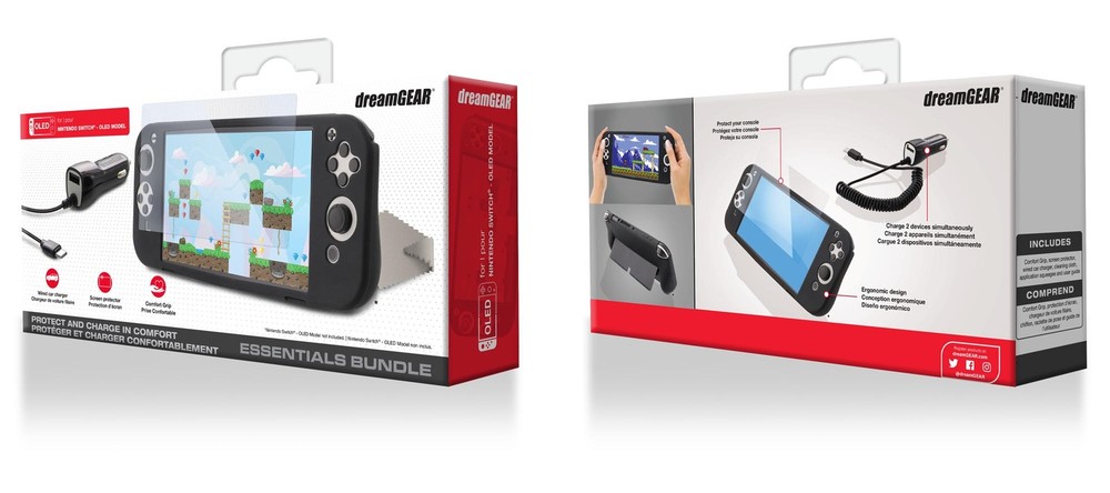 dreamGEAR Nintendo Switch OLED Essentials Bundle