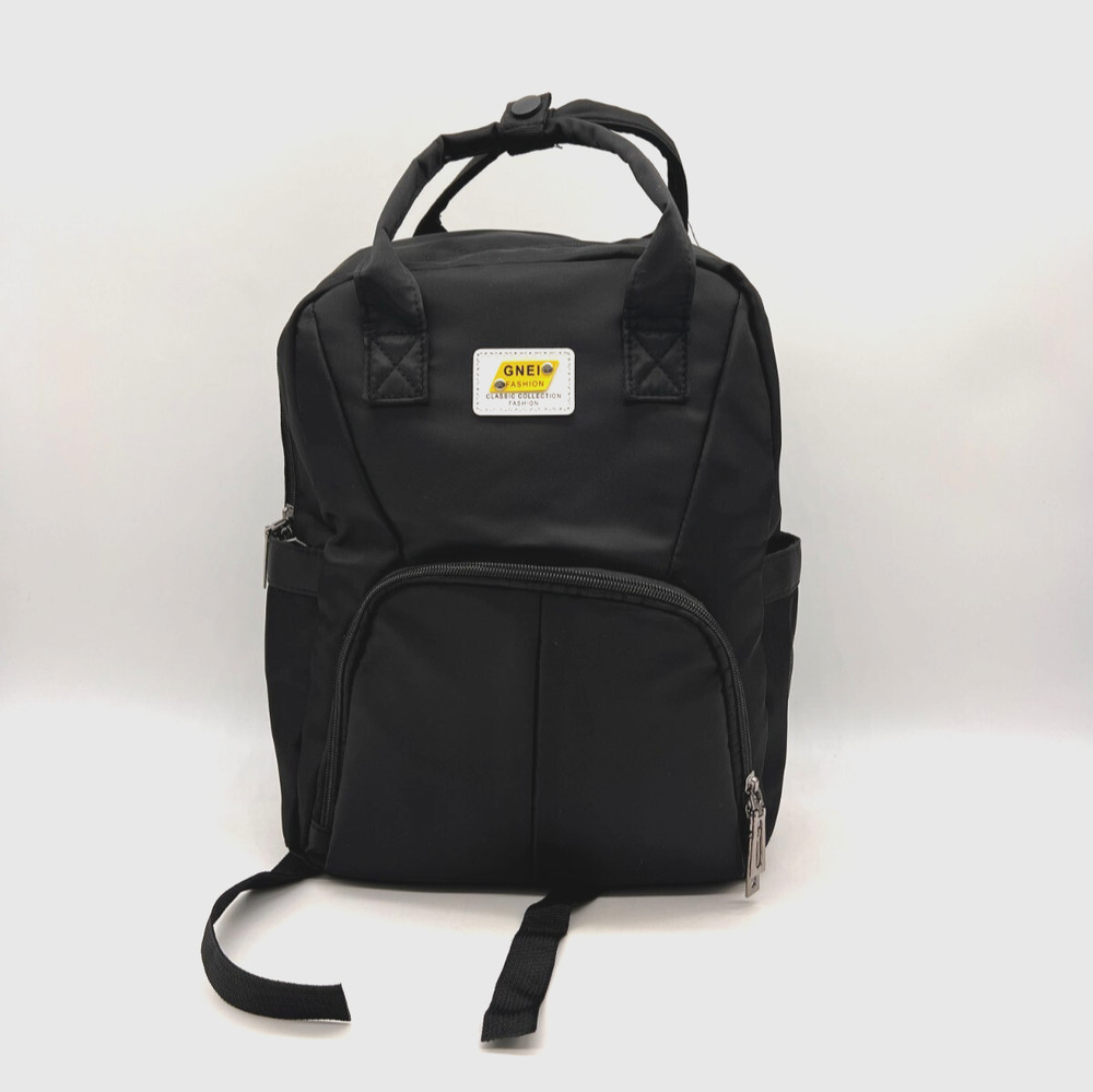 Gnei Black Laptop Carry Case Lightweight Backpack