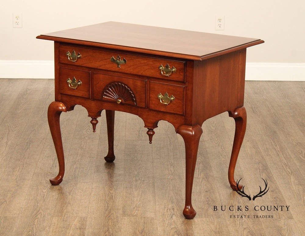 Queen Anne Style Benchmade Cherry Lowboy