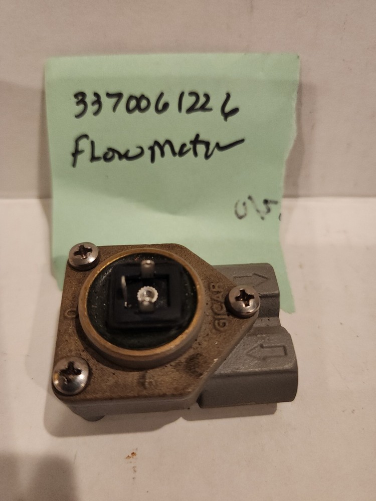 Schaerer 3370061226 FLOWMETER BRASS W/O CONNECTOR pre-owned