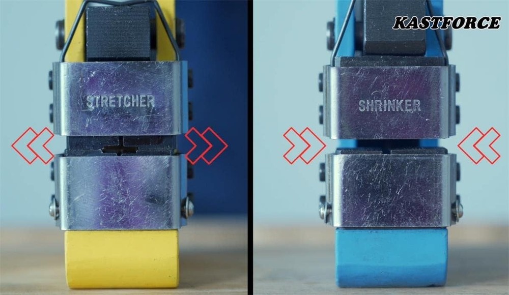 Versatile 2.5 inch Metal Shrinking and Stretching Machine for Precision Work