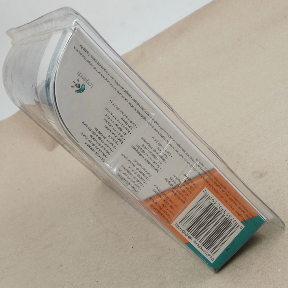 Logitech 980240-0403 Desktop Microphone Black