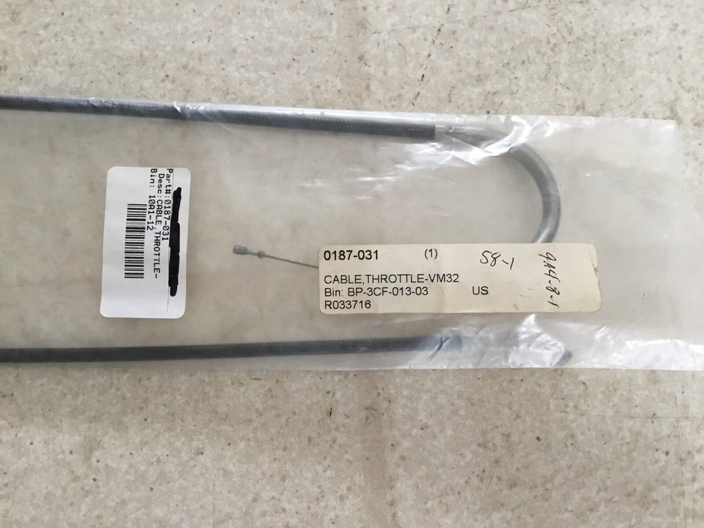 Arctic Cat Oem Throttle Cable 0187-031