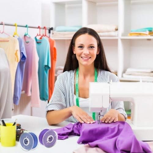 100pcs Sewing Thread Tools Kit - 64 Rolls Machine Thread Spools, 30pcs Needle...