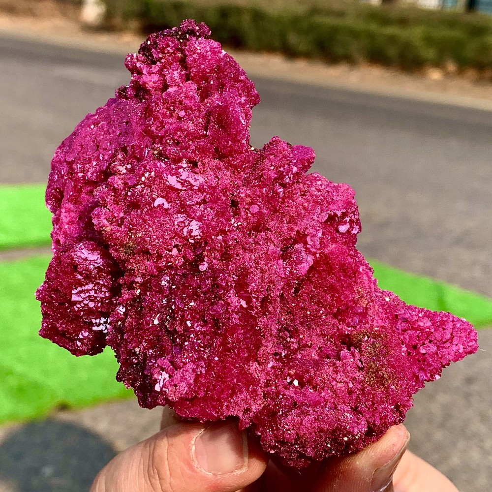230G Natural Rough Red Corundum Phlogo Pit Mineral Spirits Ruby RawGemstone