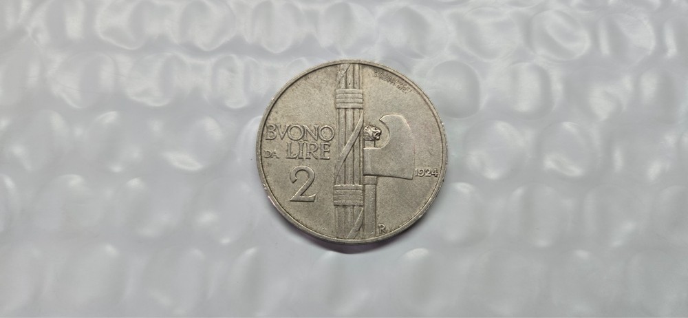 1924-R Italy 2 Lire