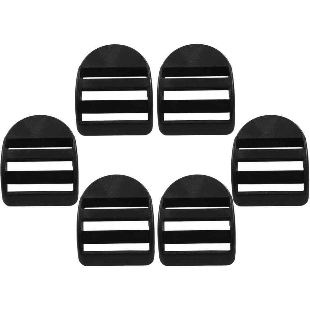 Plastic Ladder Lock Buckle Adjustable Slide Strap Replacement for Backpack