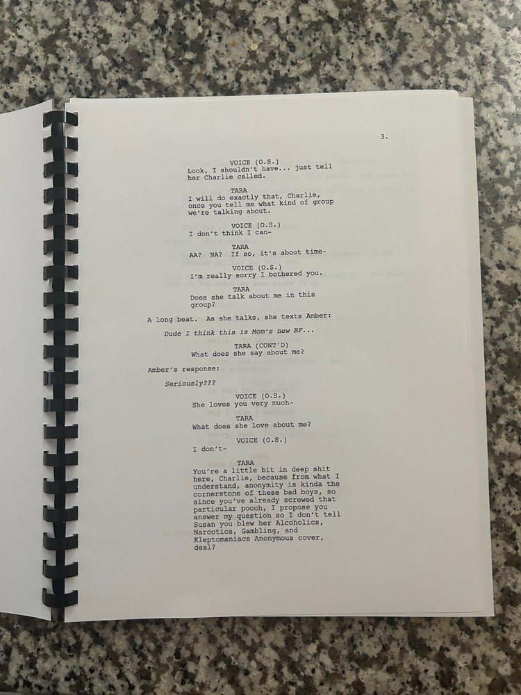 Scream 2022 Horror Movie Script Reprint Full Screenplay Script