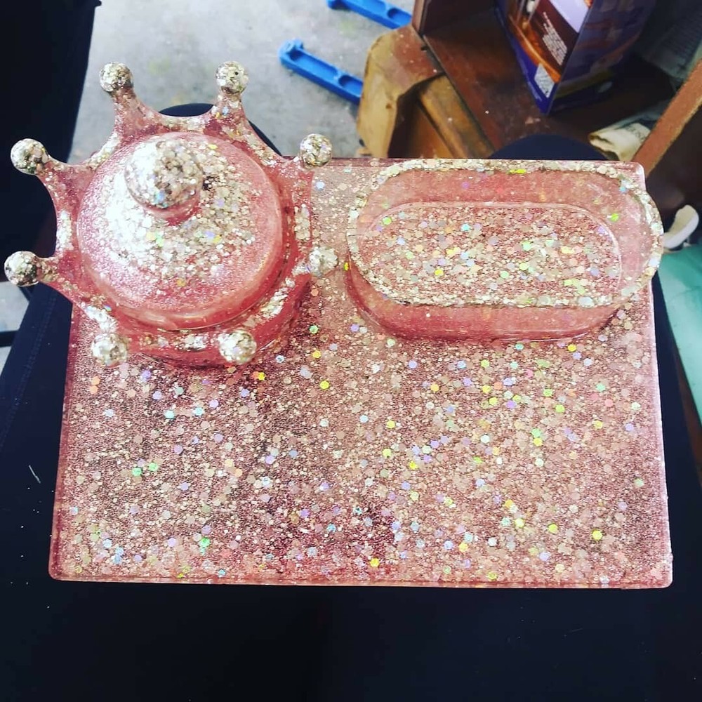 Rolling tray kit