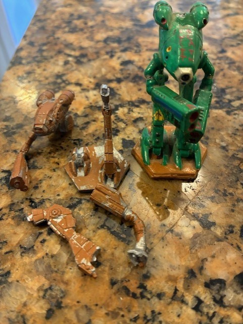 Battletech Assorted; Marauder x 2, Crusader, Shadow Hawk, Griffin, and Locust
