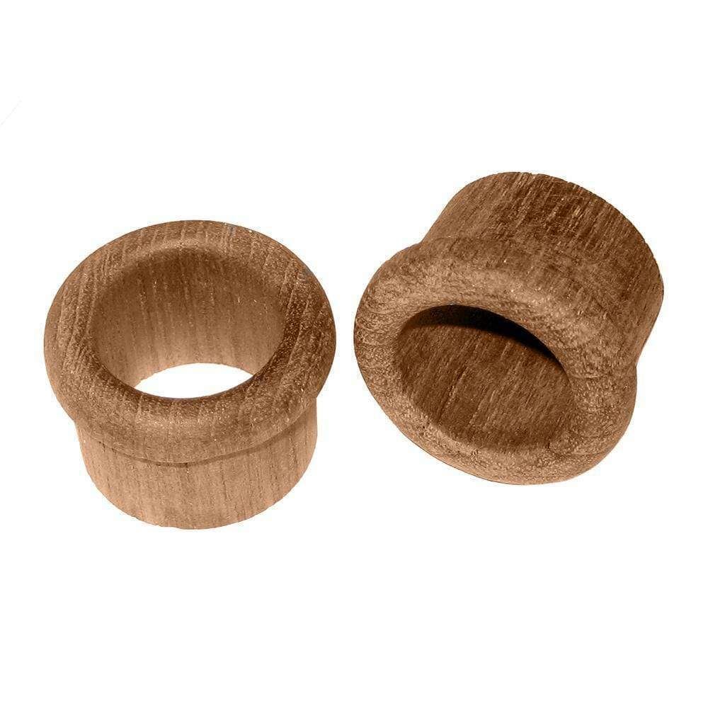 Whitecap Teak Finger Pull 1" Barrel 2-pk #60146-A