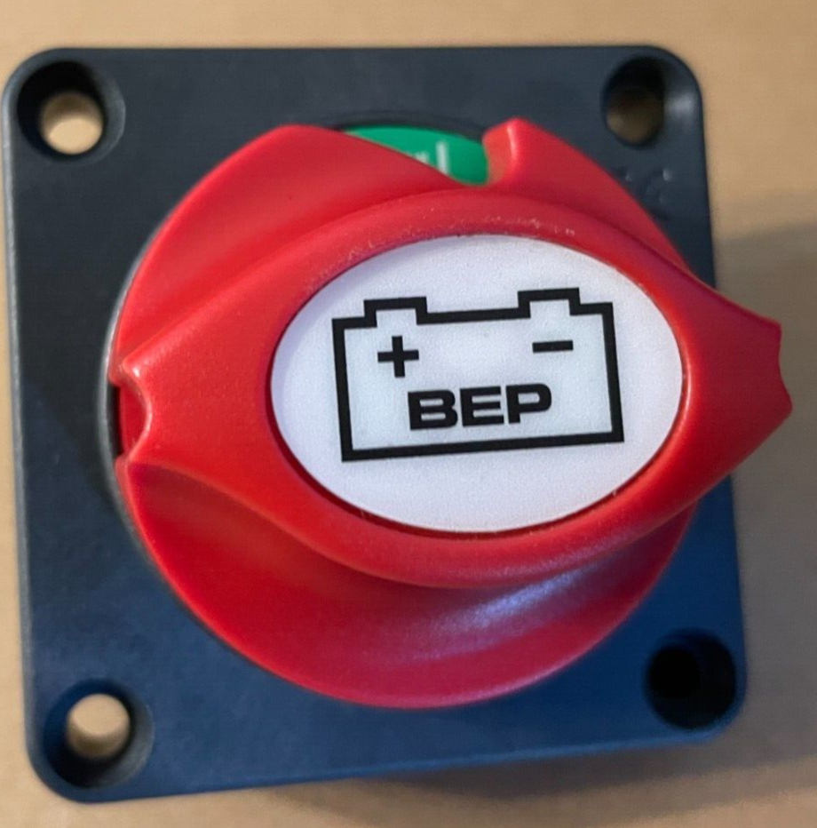 BEP Marine Panel-Mounted Battery Master Switch 701B-PM-BRP 275A
