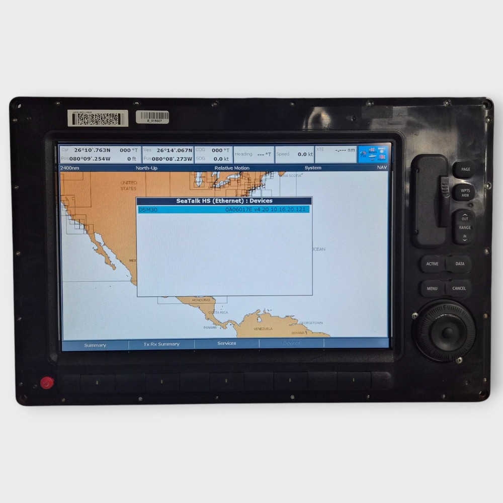 Raymarine C120W Widescreen Multifunction Display E62113 *CORE ONLY*-Fully Tested