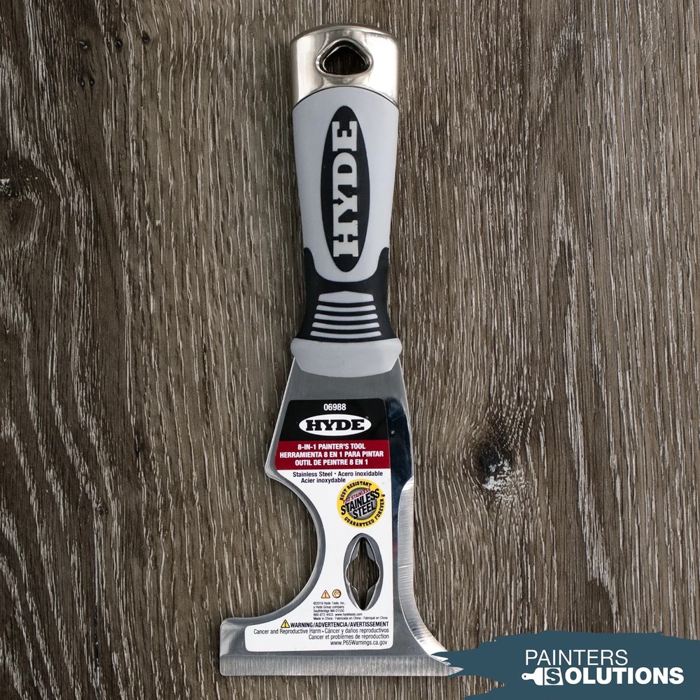 Hyde 06988 Painters Tool, Stiff, 3", Ss