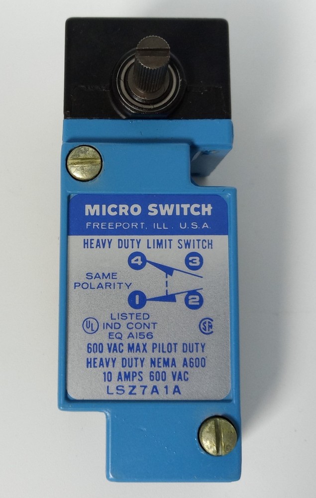 MICRO SWITCH LSZ7A1A HONEYWELL LIMIT SWITCH - NEW