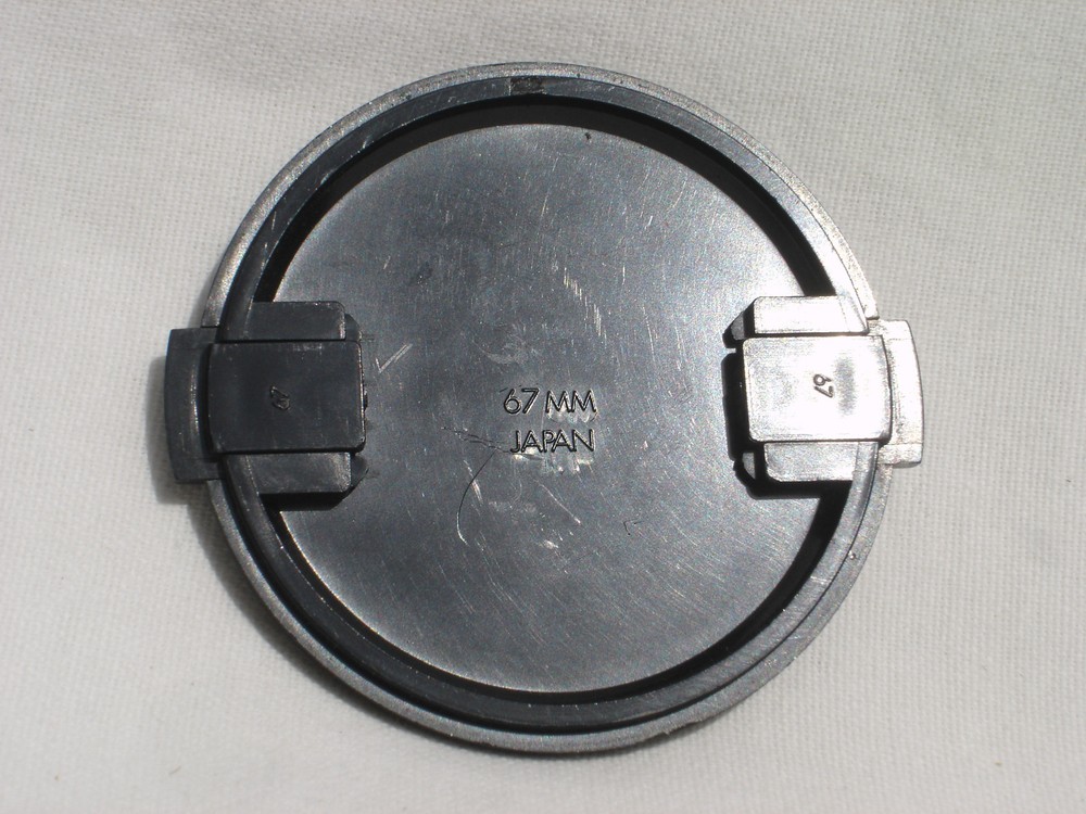 KIRON 67mm plastic front lens cap Japan. Model #2