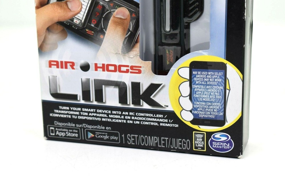 Air Hogs Link Remote Control Transmitter iOS Android Device RC Havoc Heli Cage