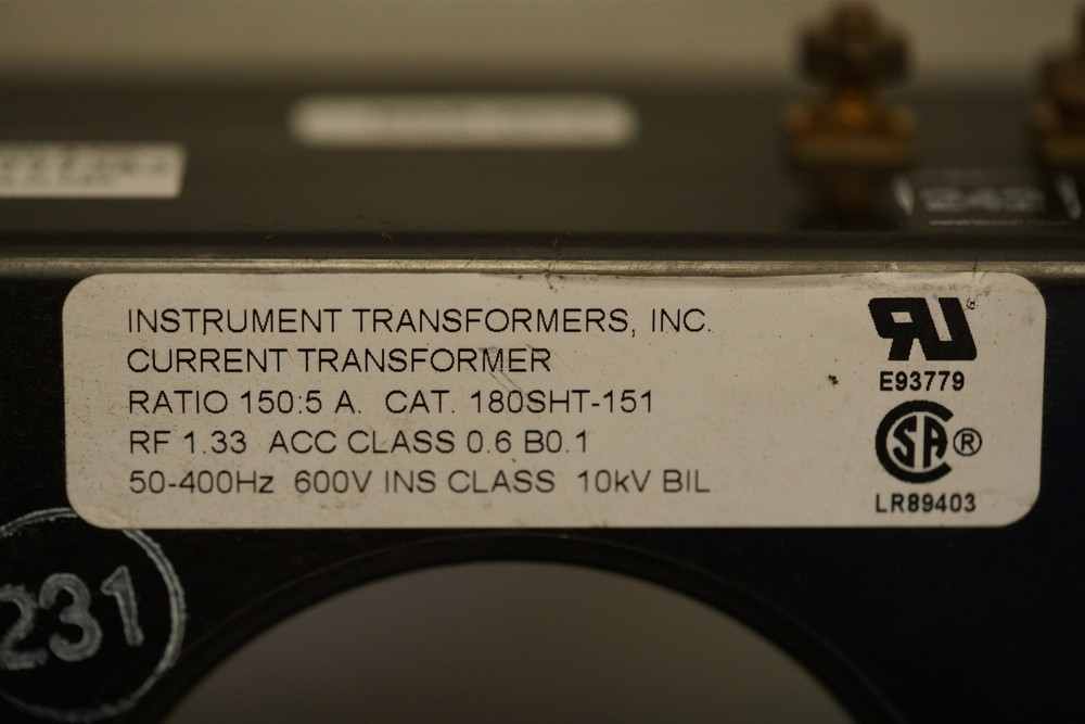 Instrument Transformers 180SHT-151 Current Transformer , Ration 150:5