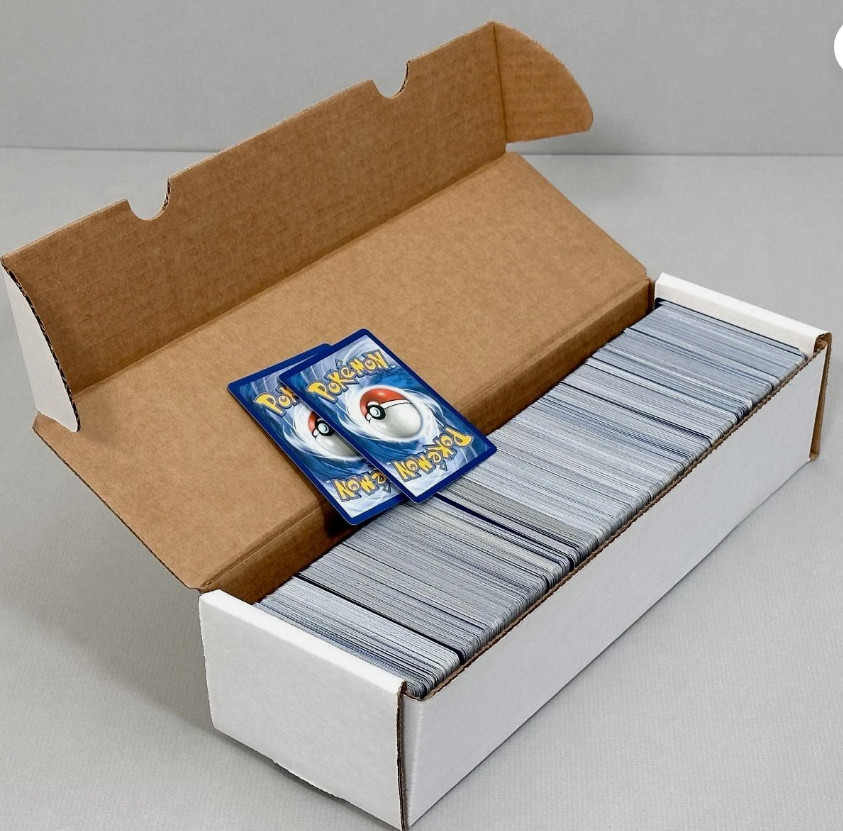 4 BCW Single Row Gaming Card Storage Boxes