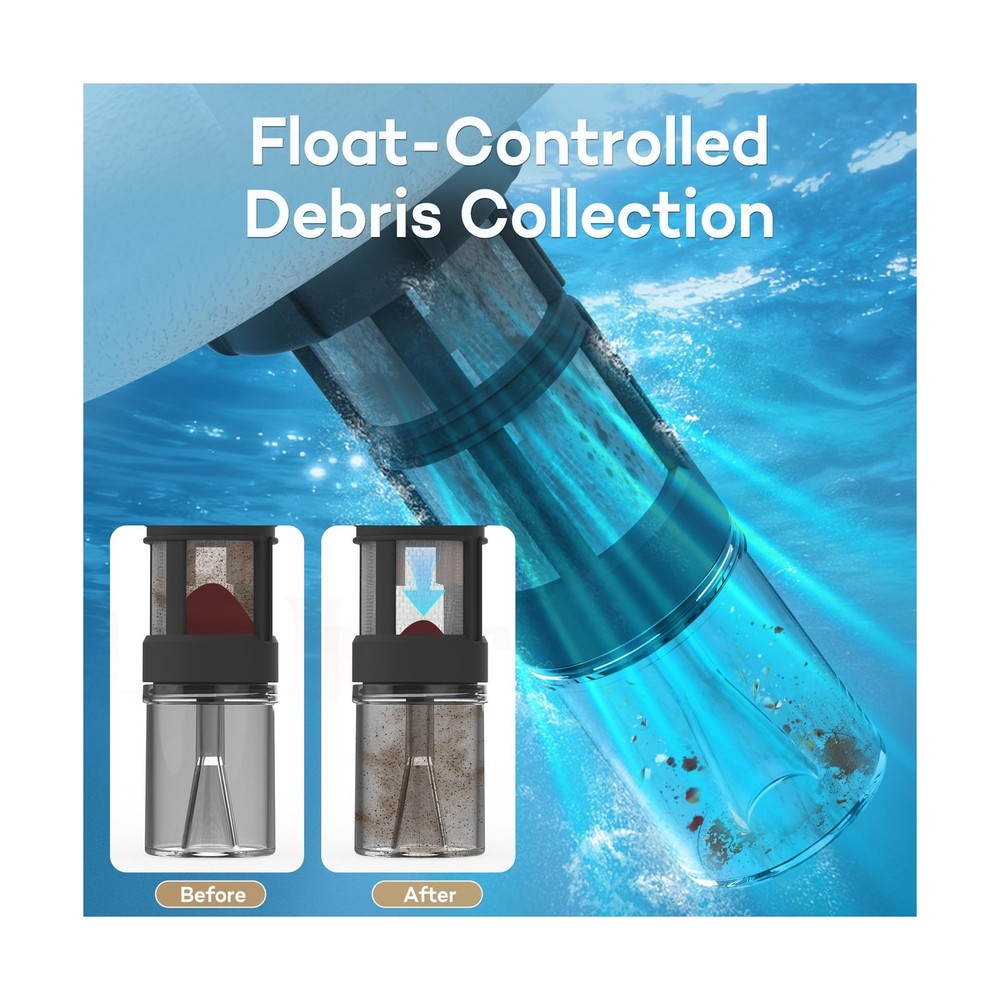 Solar Pool Ionizer- Self Cleaning Copper Anodes, Smart Control & Automatic Fl...