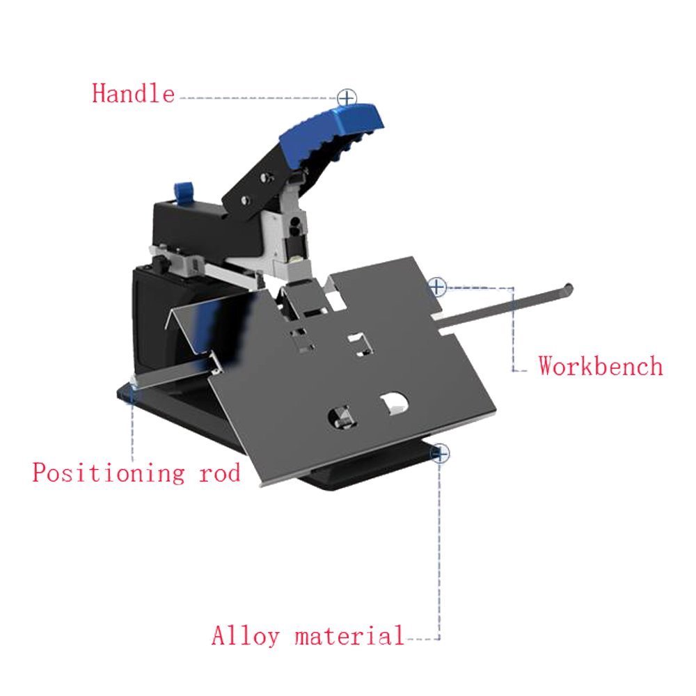 Desktop Manual Saddle Stitcher Riding Stapler Saddle Stitching Binding Machine