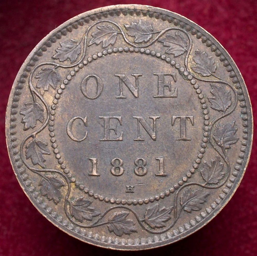 Canada 1 Cent 1881 H (J0107)