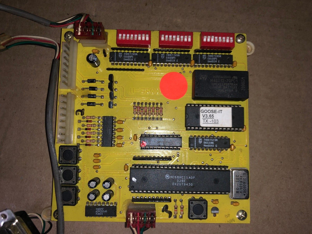 GOOSE IT PCB WITH WIRING CHERRY MASTER ARCADE