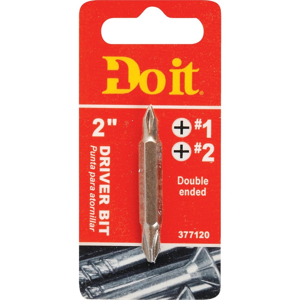Do it Phillips #1 Phillips Double-End Screwdriver Bit 308721DB SIM Supply, Inc.