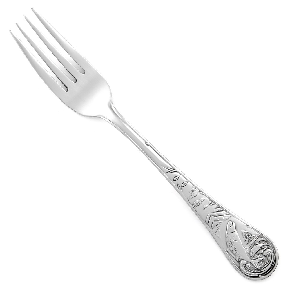 Cambridge FISH Stainless Jumping Satin Silverware CHOICE Flatware