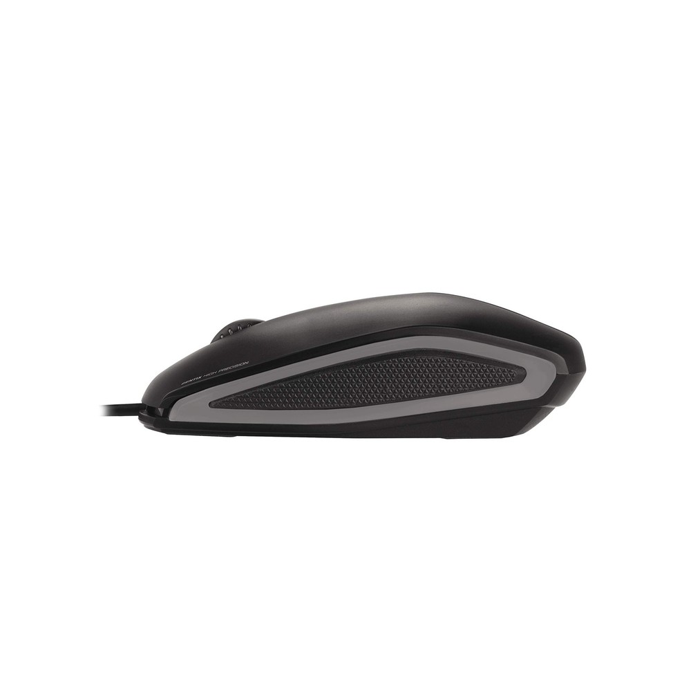 GENTIX Corded Optical Mouse Modern black wired