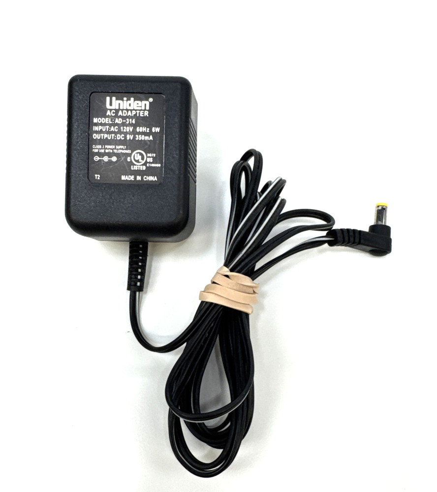Uniden AD-314 AC Adapter 9v Dc Output
