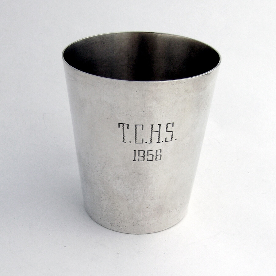 Julep Cup Schofield Sterling Silver Mono TCHS 1956