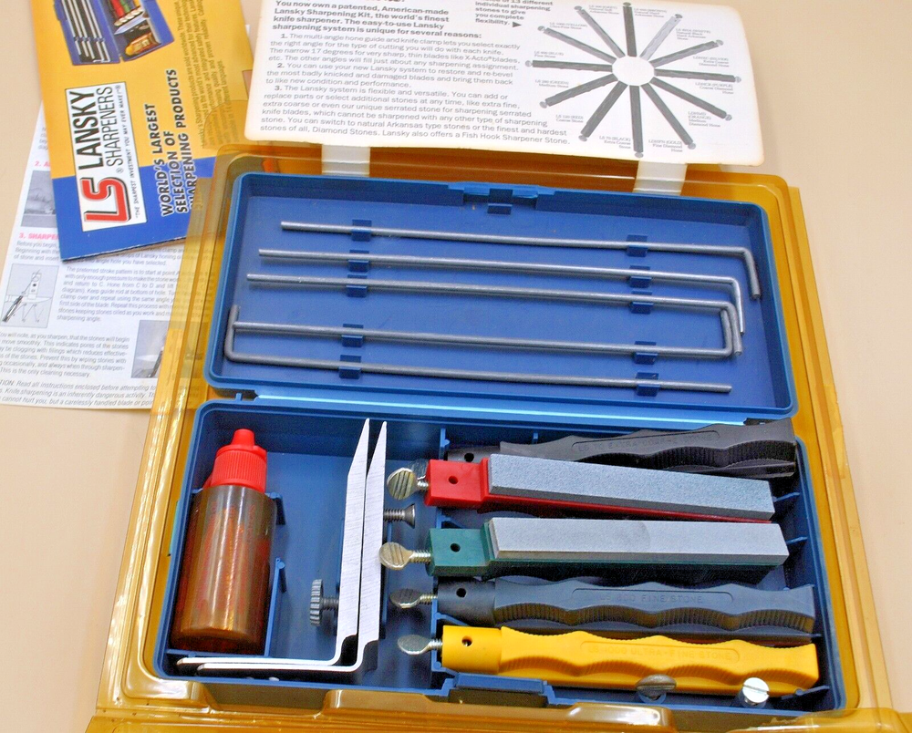 Lansky Sharpeners Deluxe Knife Sharpening System