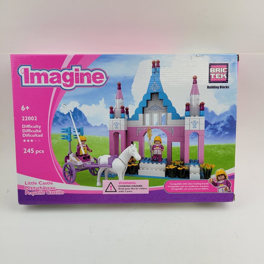 Brictek-Imagine Little Castle- 22002. New