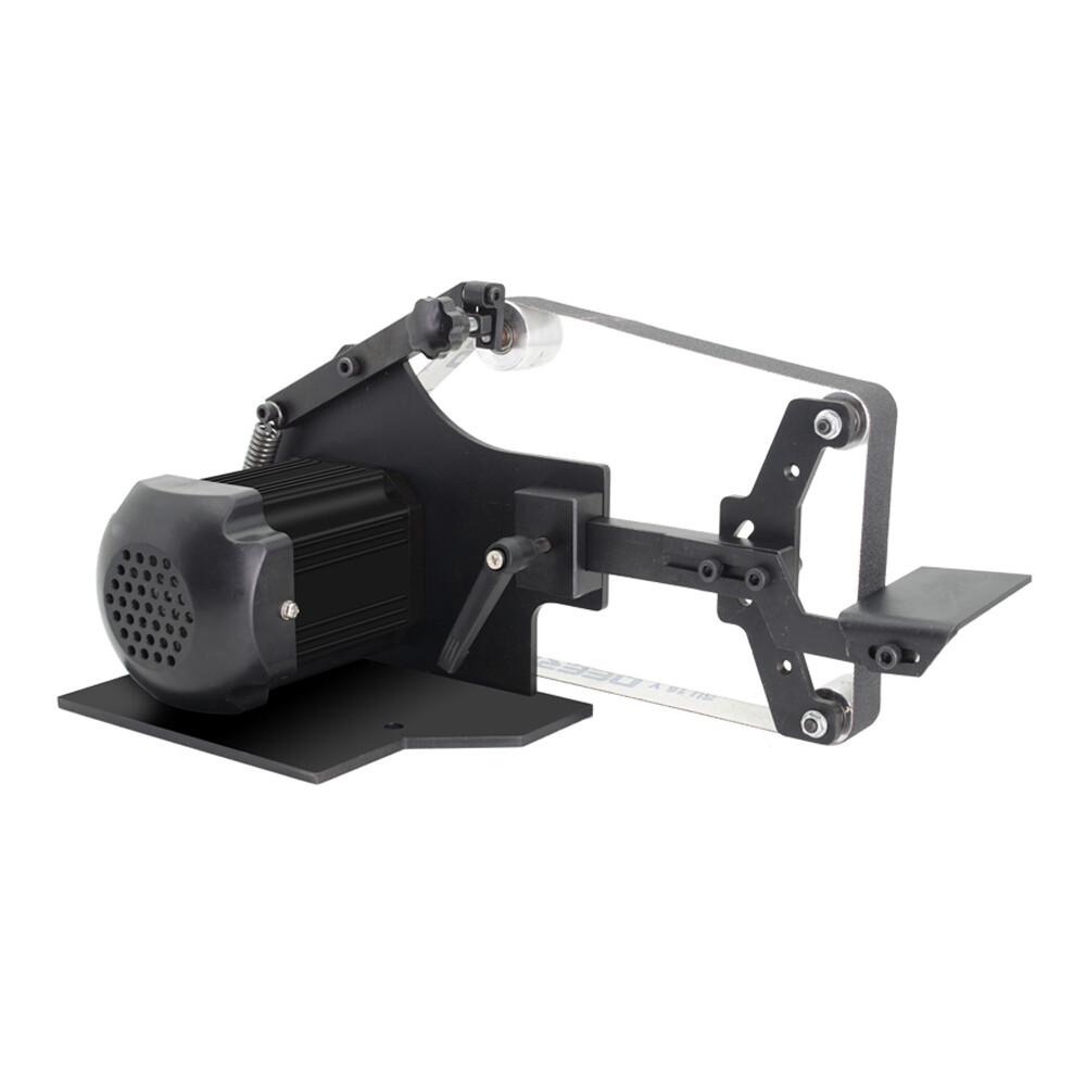 Mini Bench Electric Belt Sander DIY Polishing Grinding Machine Sharpener Tools