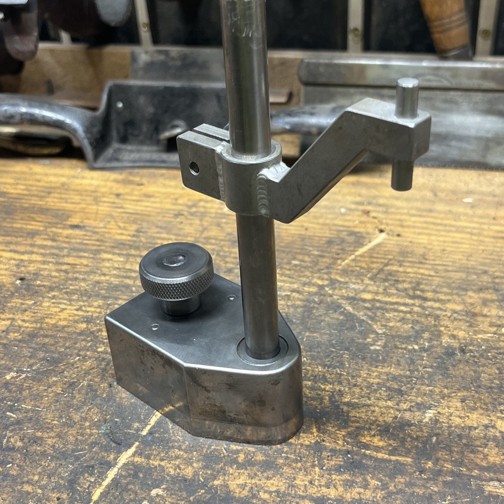 Machinist tool inspection stand testing indicating comparator