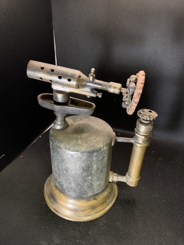 Vintage Brass Blow Torch Untested