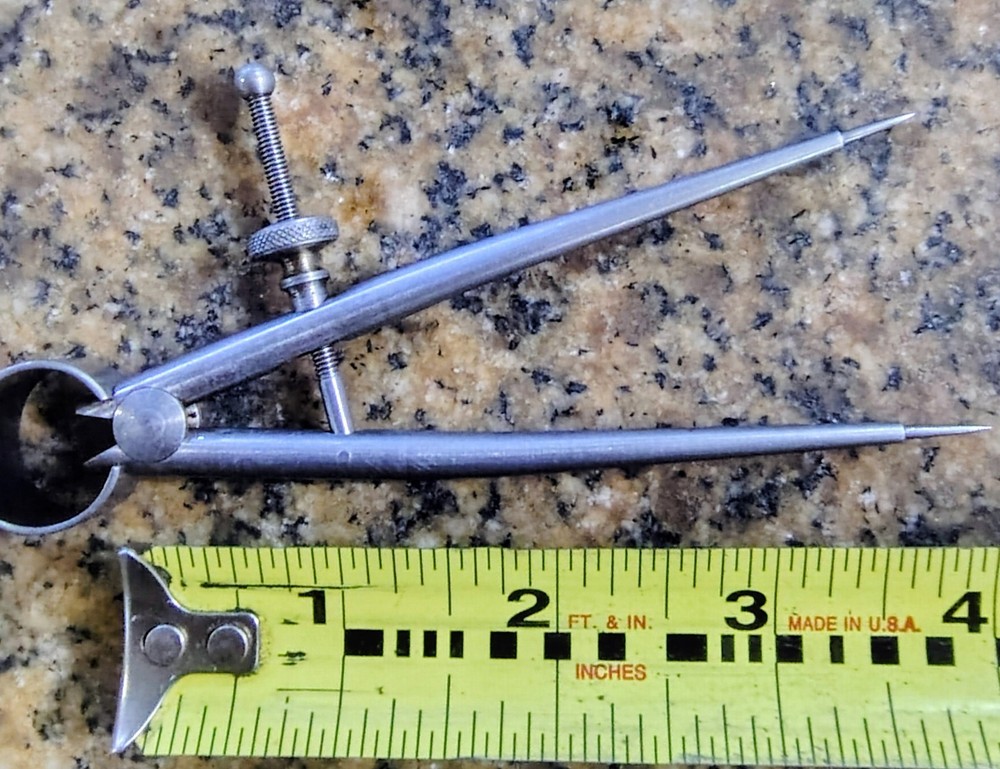 🗽 VINTAGE 4" FINE POINT DIVIDER