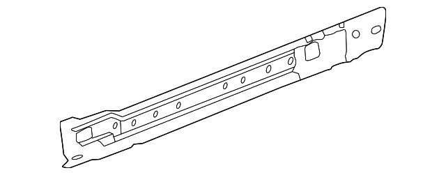 Genuine GM Passenger Side Rocker Front Inner Panel 23425564