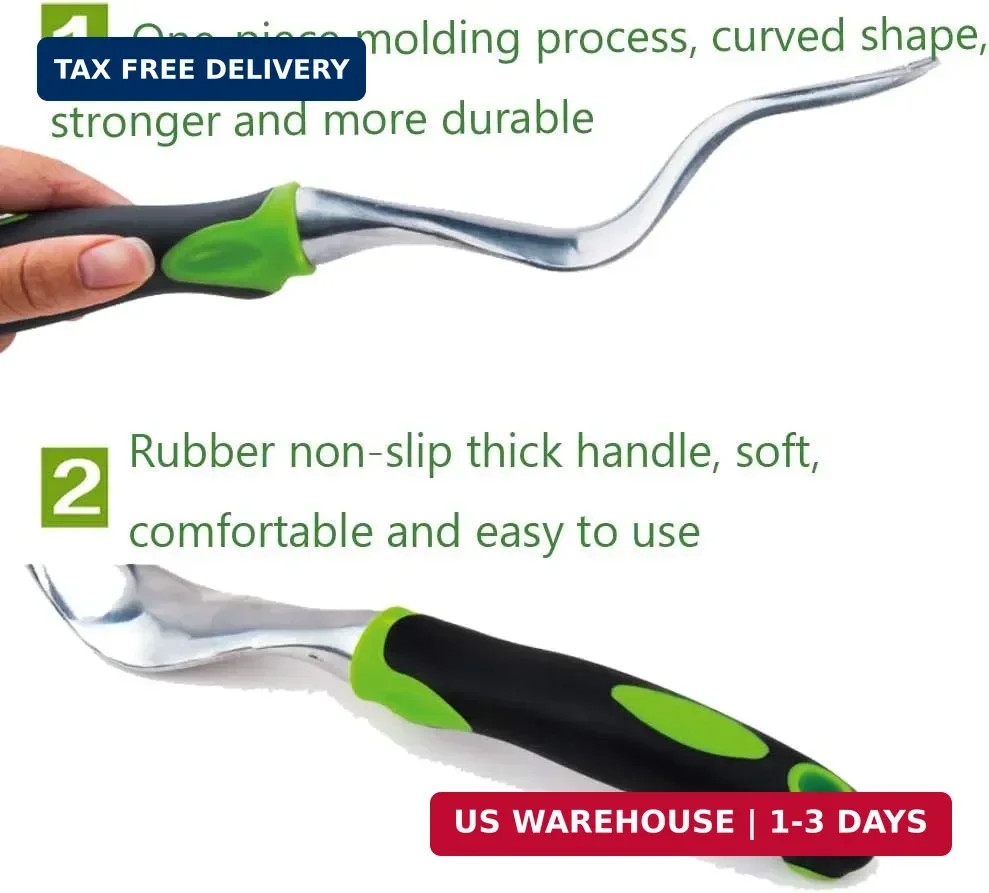 Handheld Weeder Tool - Dandelion Remover, Manual Weed Puller for Garden, Lawn &