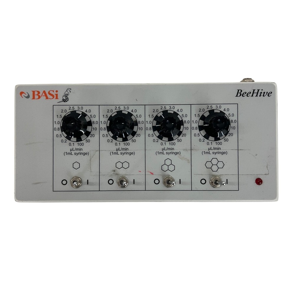 Bioanalytical Systems BASi MD-1001 Baby Bee Syringe Pump with BeeHive Controller