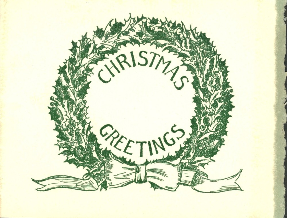 Jerry Dale (?) Signed Christmas