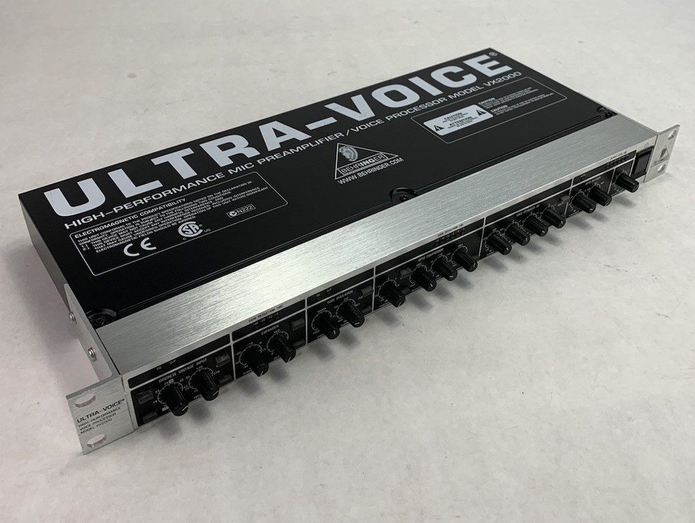 Behringer VX2000 High-Performance Mic Preamplifier / Voice Processor - For Parts