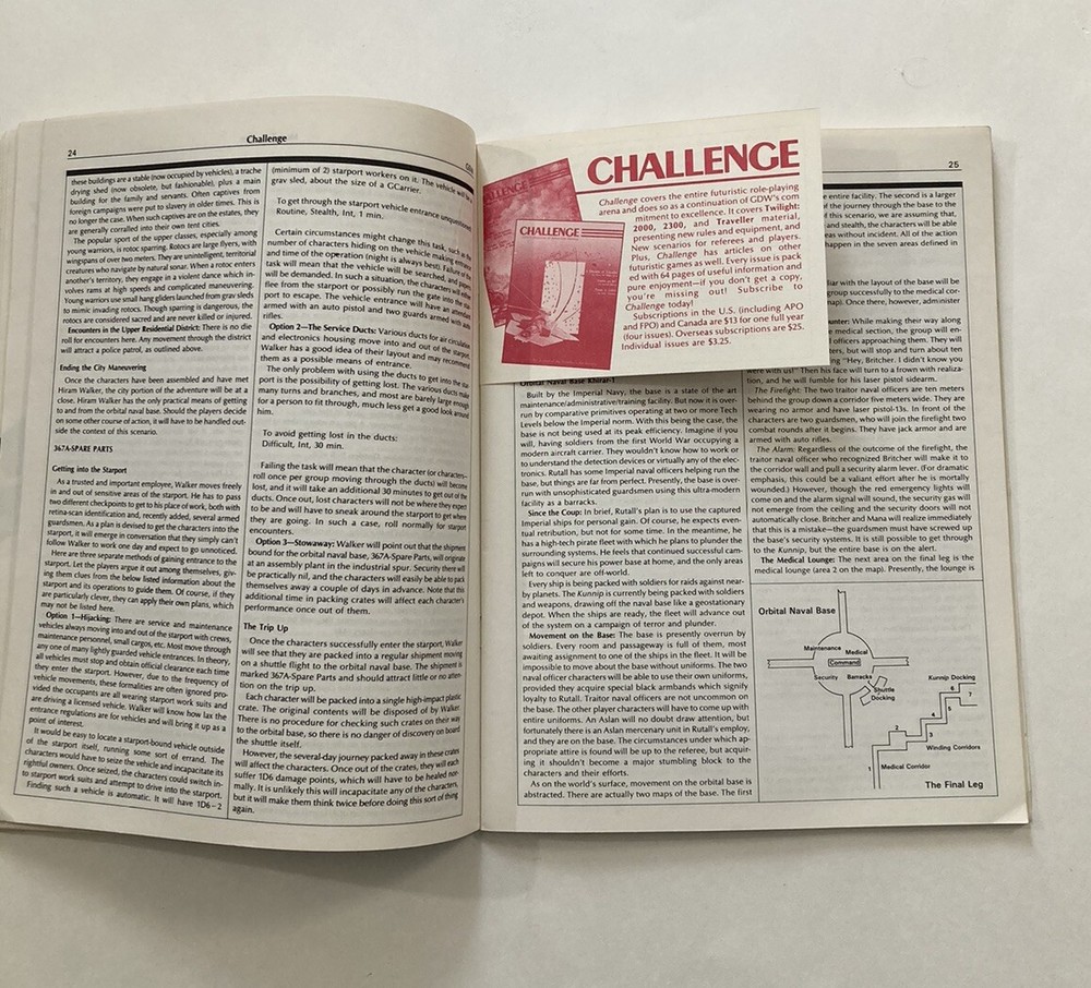 GDW Challenge Magazine #32 Sci-fi Gaming