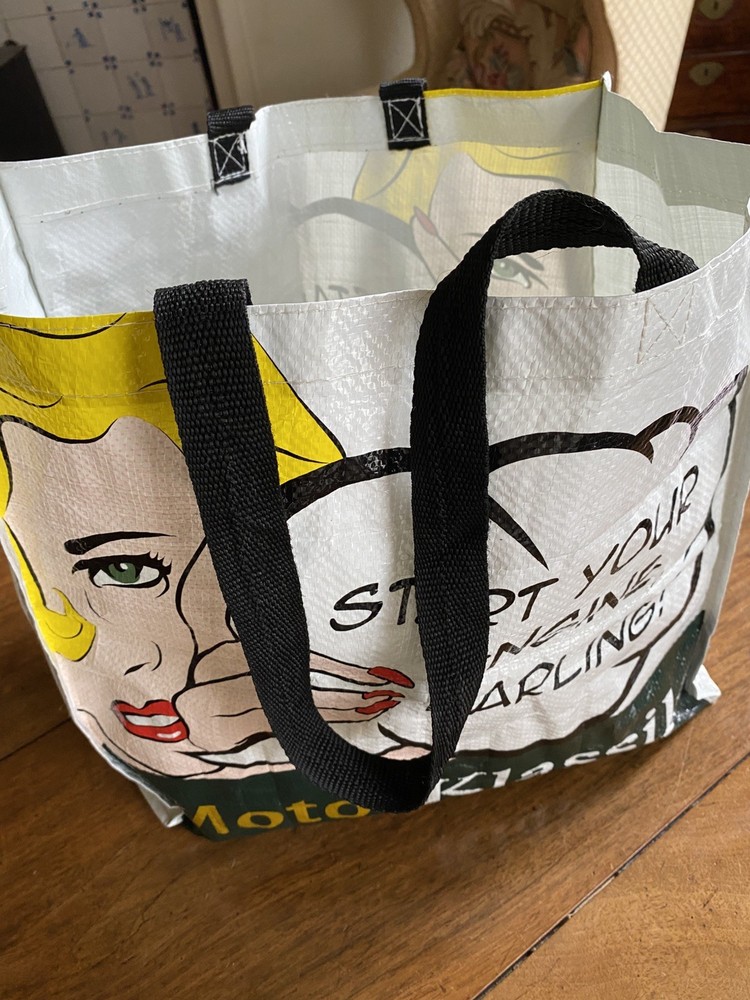 Classic Motor Racing Carrier Bag